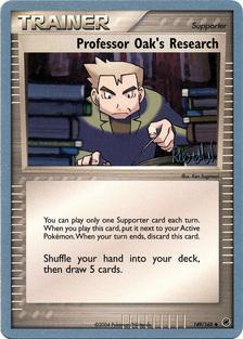 Professor Oak's Research (149/165) (Rocky Beach - Reed Weichler) [World Championships 2004] | Arkham Games and Comics