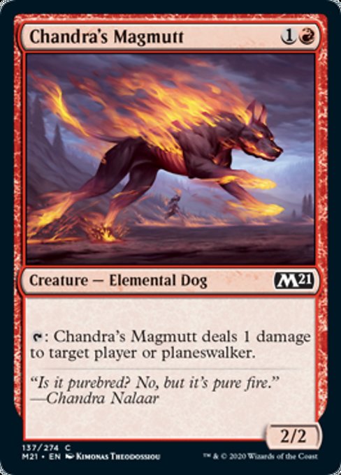 Chandra's Magmutt [Core Set 2021] | Arkham Games and Comics