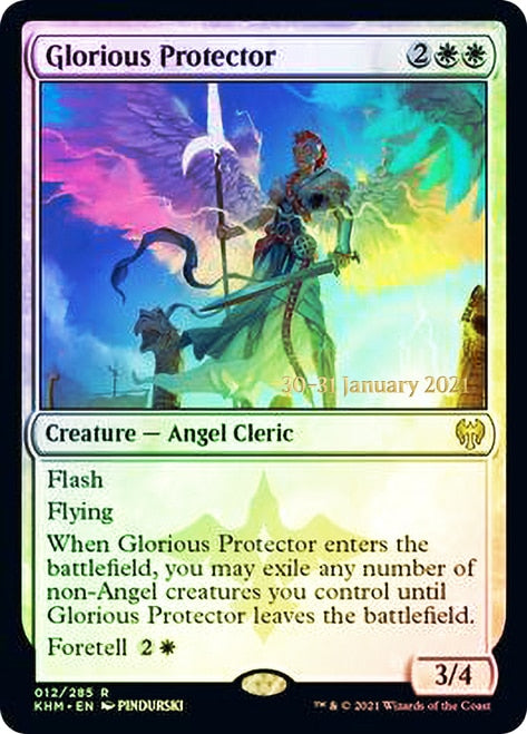 Glorious Protector  [Kaldheim Prerelease Promos] | Arkham Games and Comics