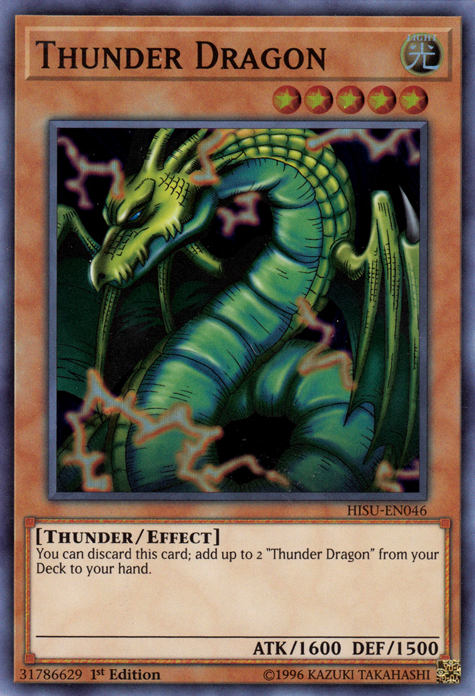 Thunder Dragon [HISU-EN046] Super Rare | Arkham Games and Comics