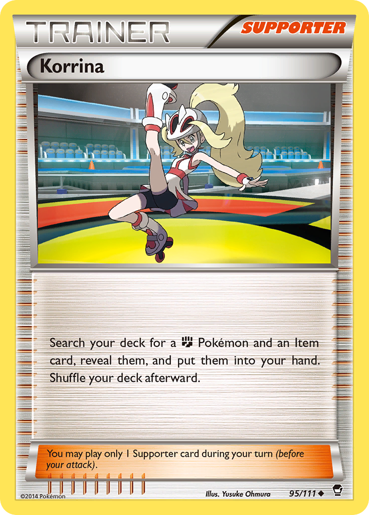 Korrina (95/111) [XY: Furious Fists] | Arkham Games and Comics