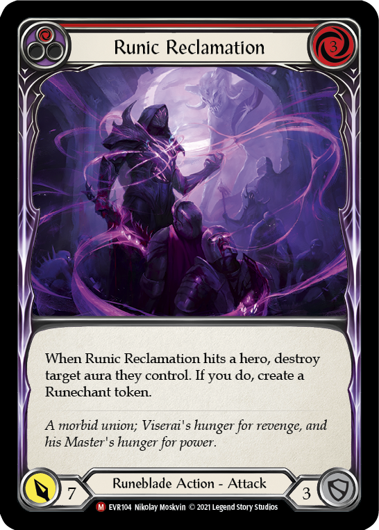 Runic Reclamation [EVR104] (Everfest)  1st Edition Rainbow Foil | Arkham Games and Comics