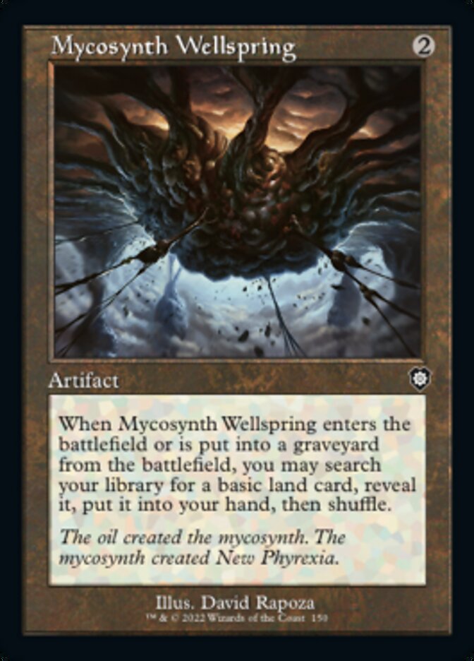 Mycosynth Wellspring (Retro) [The Brothers' War Commander] | Arkham Games and Comics