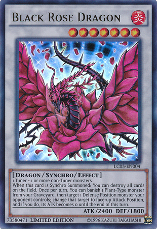 Black Rose Dragon (LC05-EN004) [LC05-EN004] Ultra Rare | Arkham Games and Comics