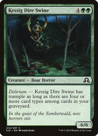 Kessig Dire Swine [Shadows over Innistrad] | Arkham Games and Comics