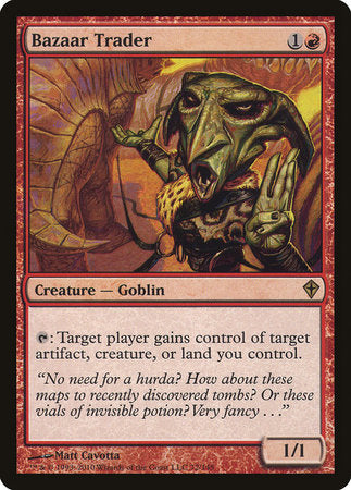 Bazaar Trader [Worldwake] | Arkham Games and Comics