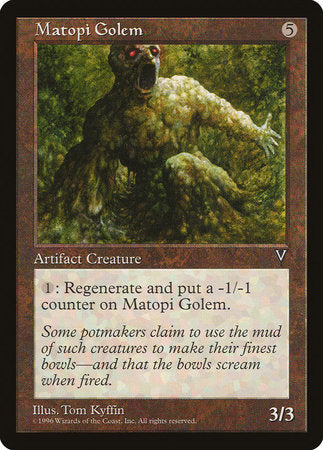 Matopi Golem [Visions] | Arkham Games and Comics