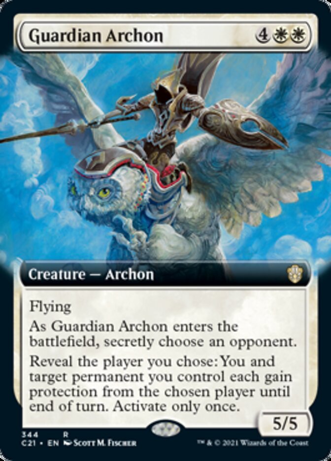 Guardian Archon (Extended) [Commander 2021] | Arkham Games and Comics