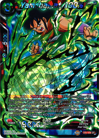 Yamcha, at 100-Percent (BT5-009) [Miraculous Revival] | Arkham Games and Comics