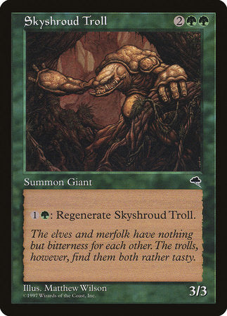 Skyshroud Troll [Tempest] | Arkham Games and Comics