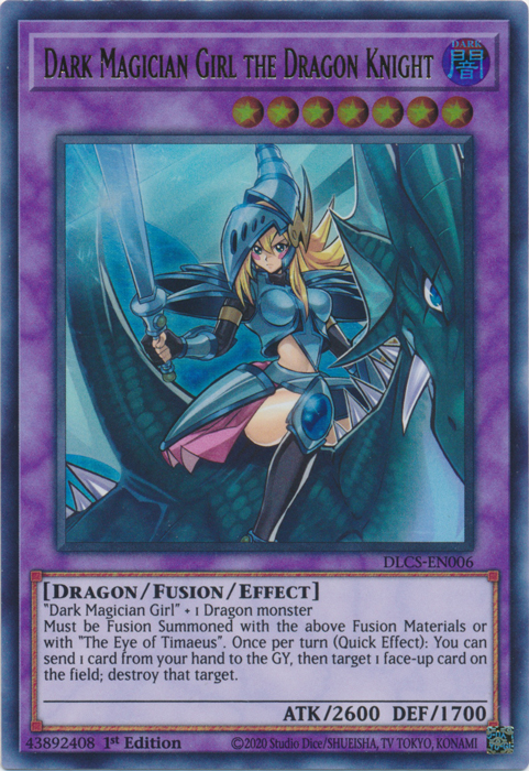 Dark Magician Girl the Dragon Knight [DLCS-EN006] Ultra Rare | Arkham Games and Comics