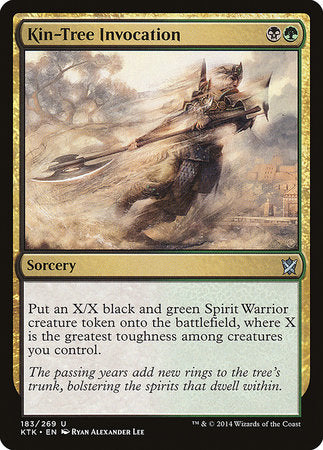 Kin-Tree Invocation [Khans of Tarkir] | Arkham Games and Comics