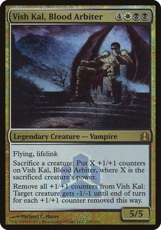 Vish Kal, Blood Arbiter (Commander Launch Promo) [Commander 2011 Launch Party] | Arkham Games and Comics