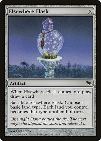 Elsewhere Flask [Shadowmoor] | Arkham Games and Comics