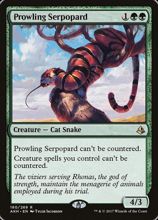 Prowling Serpopard [Amonkhet] | Arkham Games and Comics