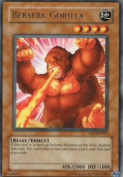 Berserk Gorilla [IOC-EN013] Rare | Arkham Games and Comics