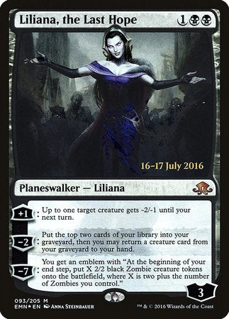 Liliana, the Last Hope [Eldritch Moon Promos] | Arkham Games and Comics
