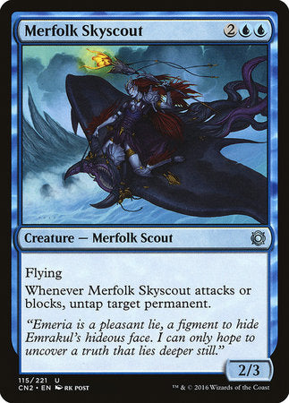 Merfolk Skyscout [Conspiracy: Take the Crown] | Arkham Games and Comics