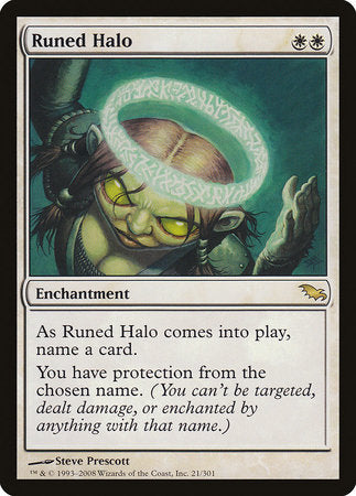 Runed Halo [Shadowmoor] | Arkham Games and Comics
