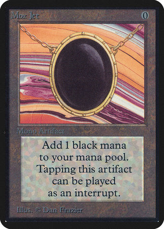 Mox Jet [Limited Edition Alpha] | Arkham Games and Comics