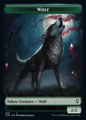Wolf // Insect Double-sided Token [Commander Legends: Battle for Baldur's Gate Tokens] | Arkham Games and Comics