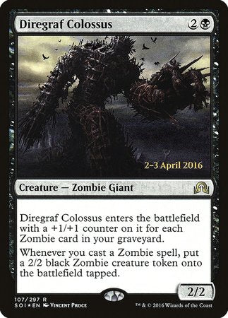 Diregraf Colossus [Shadows over Innistrad Promos] | Arkham Games and Comics