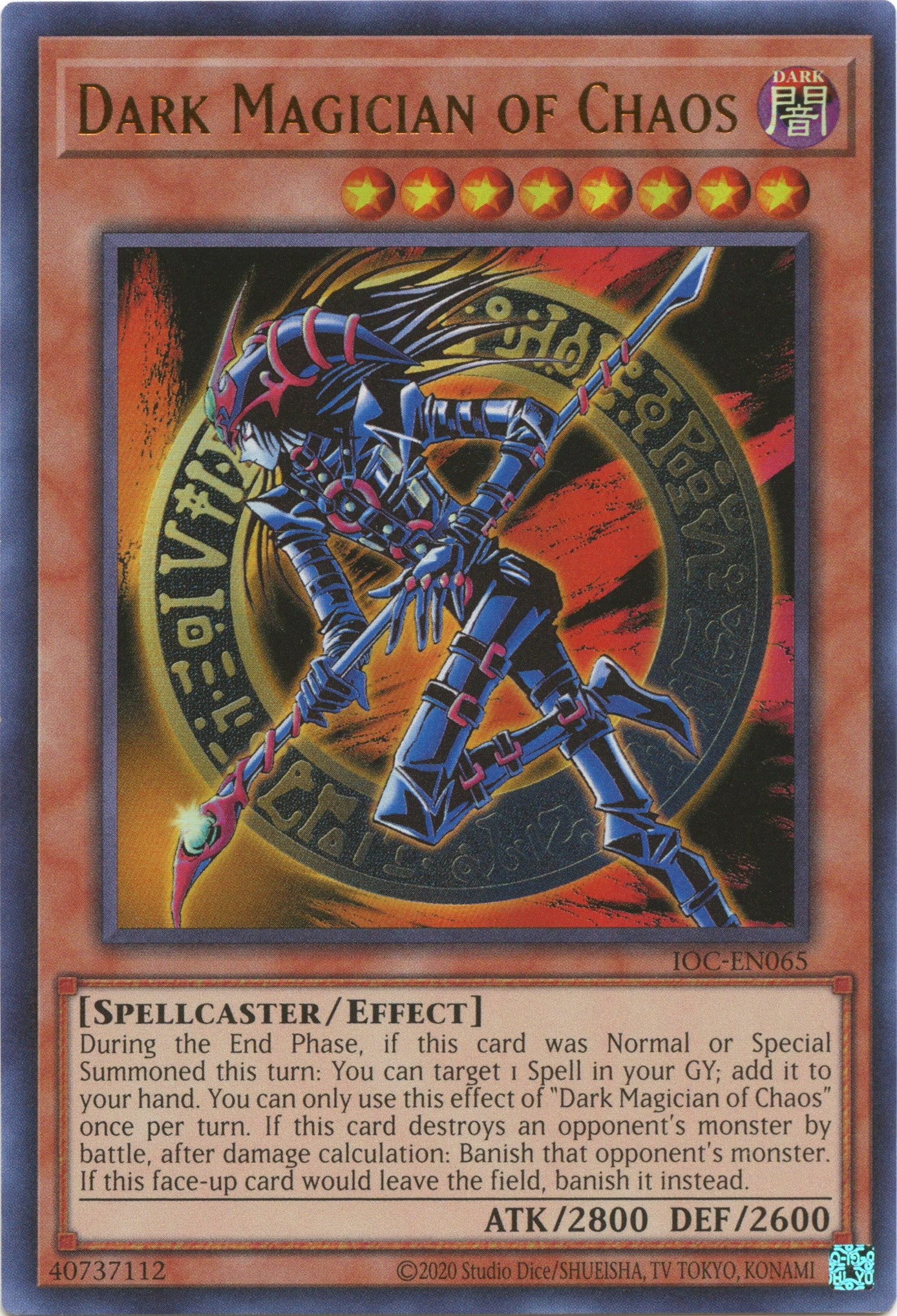 Dark Magician of Chaos (25th Anniversary) [IOC-EN065] Ultra Rare | Arkham Games and Comics