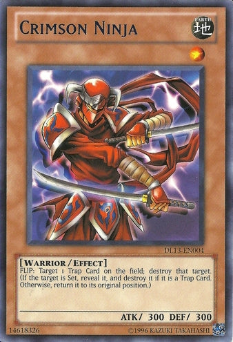Crimson Ninja (Blue) [DL13-EN004] Rare | Arkham Games and Comics