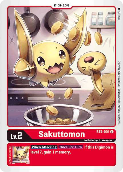 Sakuttomon [BT4-001] [Great Legend] | Arkham Games and Comics