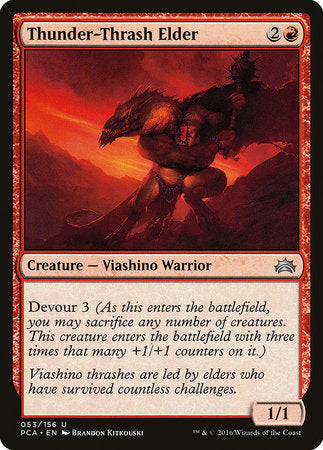 Thunder-Thrash Elder [Planechase Anthology] | Arkham Games and Comics