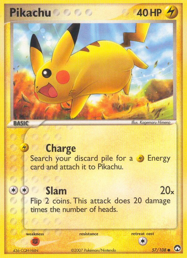 Pikachu (57/108) [EX: Power Keepers] | Arkham Games and Comics