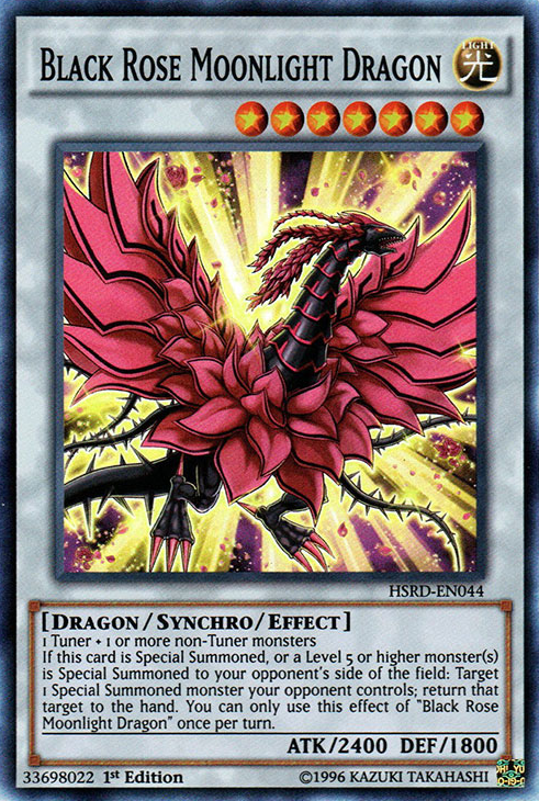 Black Rose Moonlight Dragon [HSRD-EN044] Super Rare | Arkham Games and Comics