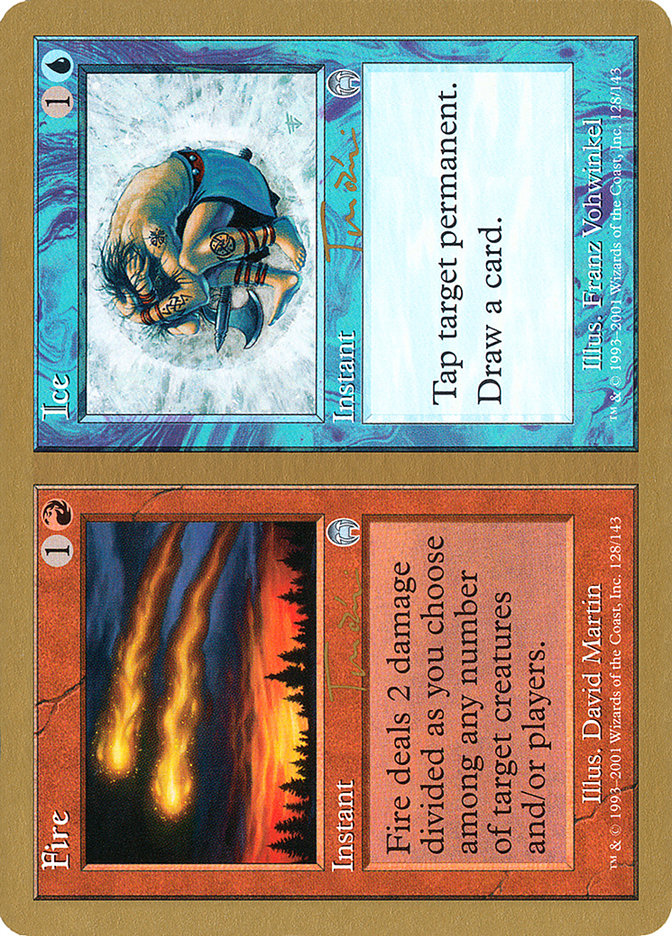 Fire // Ice (Jan Tomcani) [World Championship Decks 2001] | Arkham Games and Comics