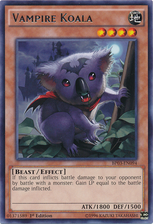 Vampire Koala [BP03-EN094] Rare | Arkham Games and Comics