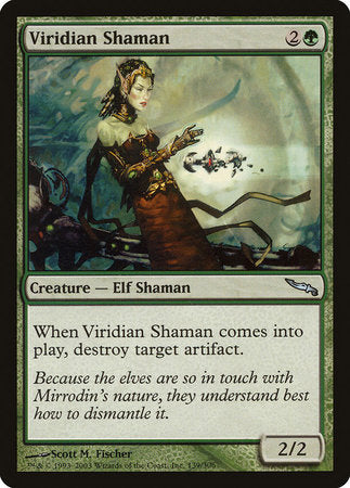 Viridian Shaman [Mirrodin] | Arkham Games and Comics