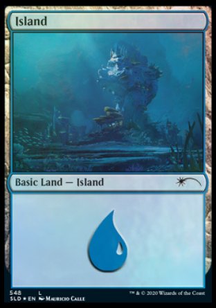 Island (Under the Sea) (548) [Secret Lair Drop Promos] | Arkham Games and Comics