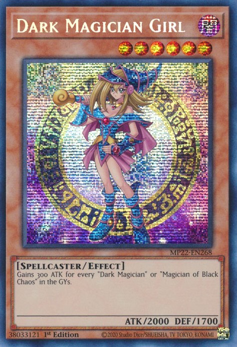 Dark Magician Girl [MP22-EN268] Prismatic Secret Rare | Arkham Games and Comics