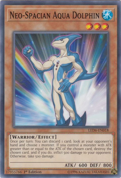 Neo-Spacian Aqua Dolphin [LED6-EN018] Common | Arkham Games and Comics