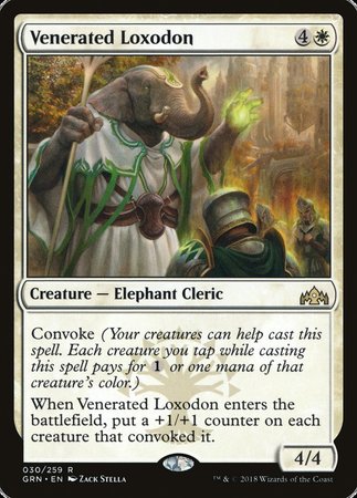 Venerated Loxodon [Guilds of Ravnica] | Arkham Games and Comics