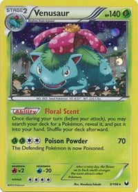 Venusaur (3/108) (Cosmos Holo) (Blister Exclusive) [Black & White: Dark Explorers] | Arkham Games and Comics