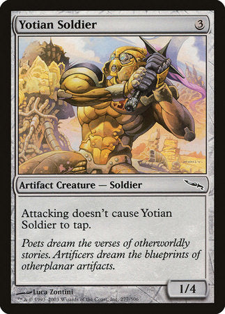 Yotian Soldier [Mirrodin] | Arkham Games and Comics