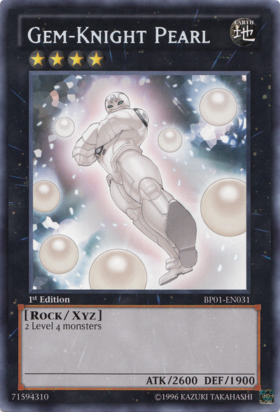 Gem-Knight Pearl [BP01-EN031] Rare | Arkham Games and Comics