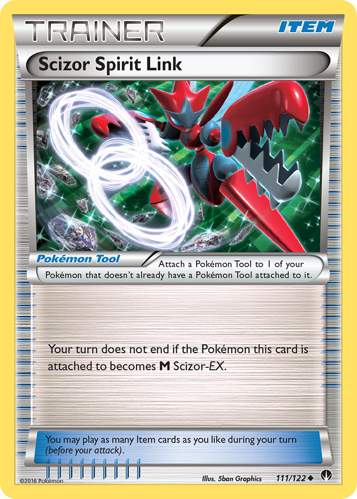 Scizor Spirit Link (111/122) [XY: BREAKpoint] | Arkham Games and Comics