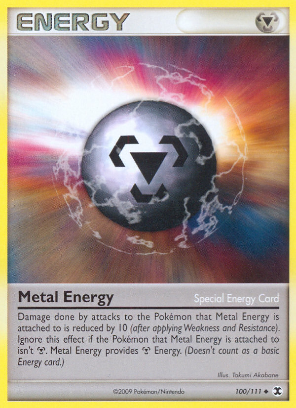 Metal Energy (100/111) [Platinum: Rising Rivals] | Arkham Games and Comics