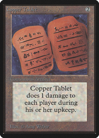 Copper Tablet [Limited Edition Beta] | Arkham Games and Comics