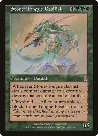 Stone-Tongue Basilisk [Odyssey] | Arkham Games and Comics