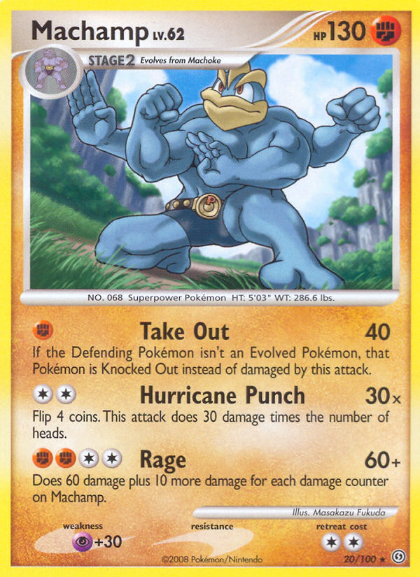 Machamp (20/100) [Diamond & Pearl: Stormfront] | Arkham Games and Comics