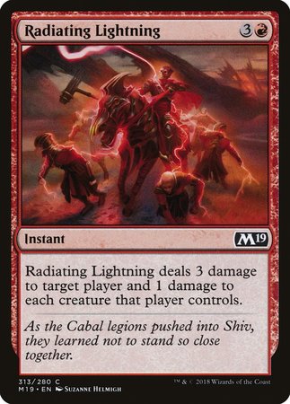 Radiating Lightning [Core Set 2019] | Arkham Games and Comics