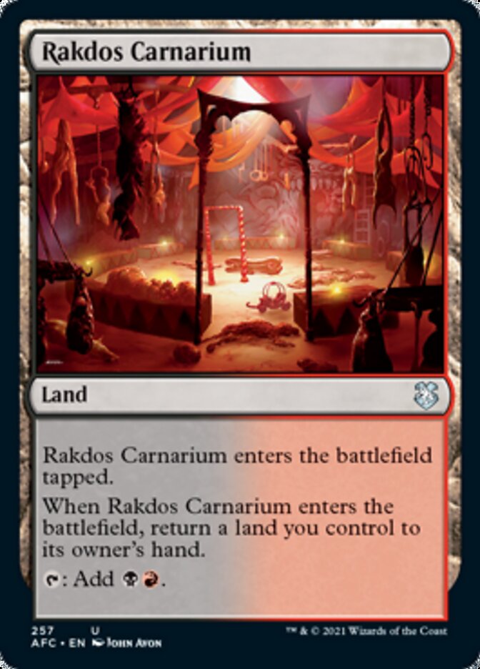 Rakdos Carnarium [Dungeons & Dragons: Adventures in the Forgotten Realms Commander] | Arkham Games and Comics