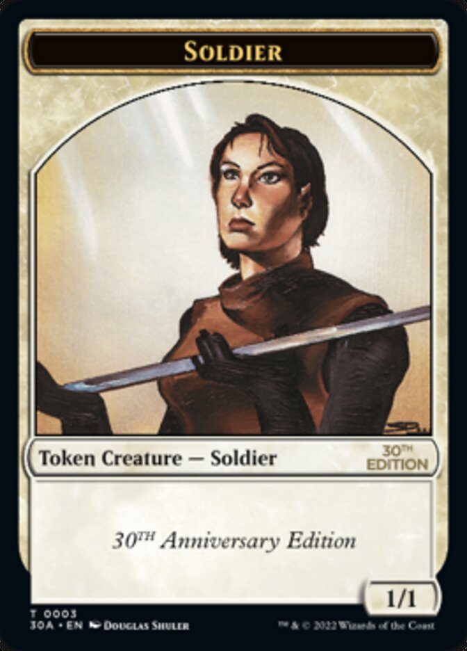 Soldier Token [30th Anniversary Tokens] | Arkham Games and Comics